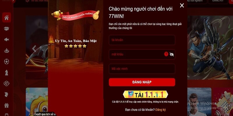 mot-so-van-de-hoi-vien-dang-nhap-77win